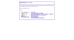 Desktop Screenshot of forum.brayforum.com